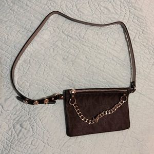 Micheal Kors Monogram Belt Bag